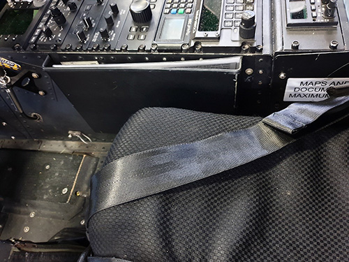 Cockpit Document Stowage Box