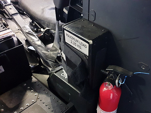 Cockpit Document Stowage Box