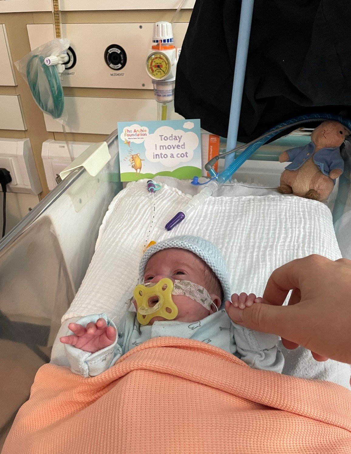 Baby Oscar in the Hospital