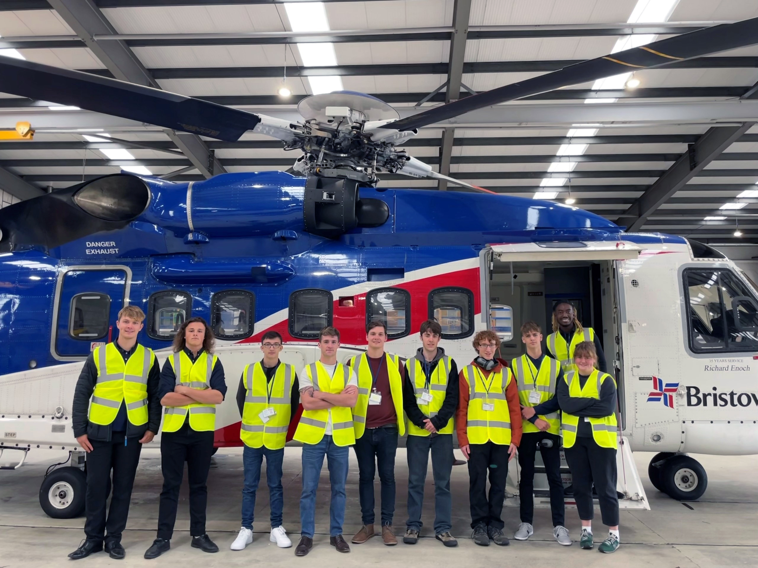 The new apprentices: Garrin Ashman, Nathan Brown, Sam Stott, Coben Roberts, Callum MacGregor, Reuben Oudijk, Gwion Crampin, Mason White, Cicely Dobson and Kyle Rhule.